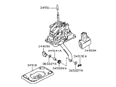 Infiniti 34901-1BA1C