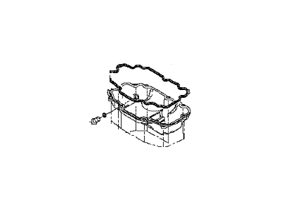 Infiniti 11110-5CA2A Engine Oil Pan