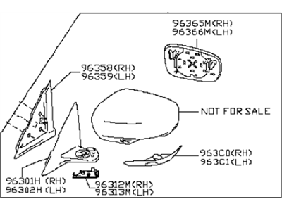 Infiniti 96302-4AM0A