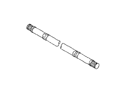 Infiniti 39704-1LA0A Shaft-Rear Drive