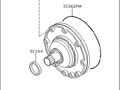 Infiniti Q45 Oil Pump - 31340-90X01