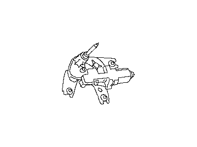 Infiniti Wiper Motor - 28710-5AA0A