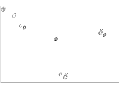 Infiniti 49297-0W025 Seal Kit-Housing,Power Steering Gear