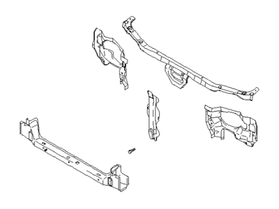 2001 Infiniti G20 Radiator Support - 62500-7J100