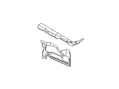 1994 Infiniti J30 Radiator Support - 62521-10Y25