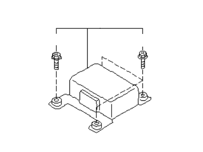 Infiniti 28556-7P125 Sensor & Unit-Air Bag