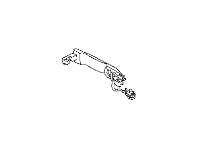Infiniti 80640-JJ60A Grip-Outside Handle