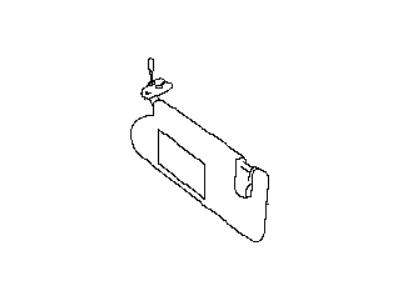 Infiniti Sun Visor - 96400-5NA5A