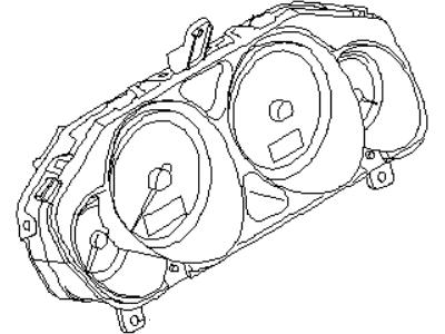 2008 Infiniti M45 Instrument Cluster - 24820-EJ20B