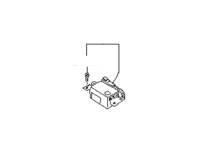 1996 Infiniti G20 Air Bag Control Module - B8556-78J00