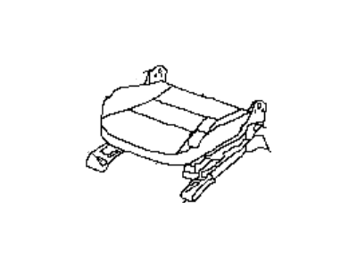 Infiniti 873A2-5DF3E Cushion & Adjuster Assy-Front,RH