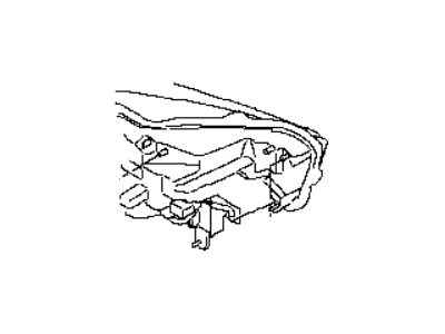 Infiniti 26025-4HB0A Headlamp Housing Assembly, Right