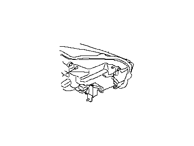 Infiniti 26075-4HB0A Headlamp Housing Assembly, Left