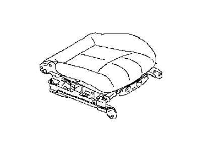 Infiniti 87300-1NX6A Cushion & Adjuster Assy-Front,RH