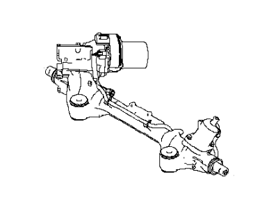 2015 Infiniti Q50 Rack And Pinion - 49200-4GB1B