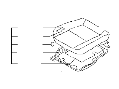 Infiniti I30 Seat Cushion - 87300-51U10