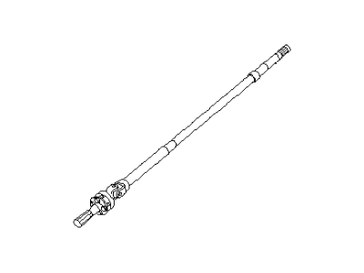 Infiniti 48820-62J10 Shaft Assy-Steering Column,Lower