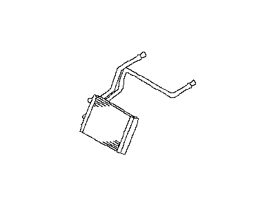 Infiniti 27140-AM610 Core Assy-Front Heater