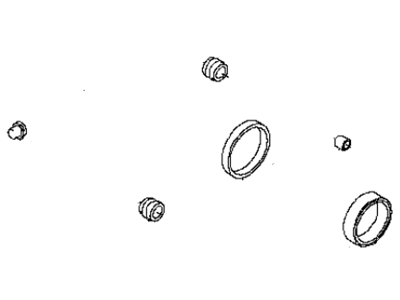 Infiniti D4120-5NA0A Seal Kit-Disc Brake