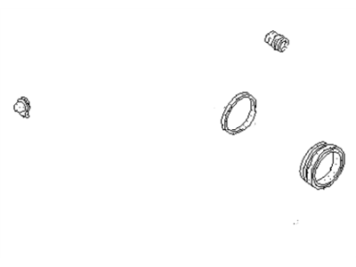 Infiniti Wheel Cylinder Repair Kit - 41120-6M025