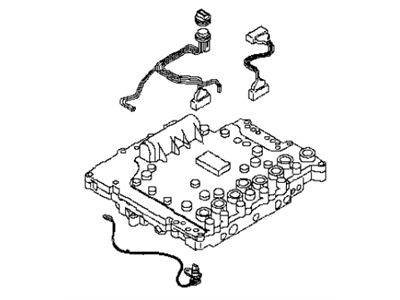 Infiniti 31705-17X5E Control Blank Valve Assembly Without Programming