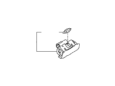 Infiniti QX80 Dome Light - 26420-1NZ0A
