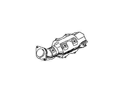 Infiniti Q70 Catalytic Converter - B08B3-4HB0B