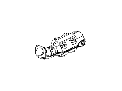 Infiniti G35 Catalytic Converter - 208B3-AM625