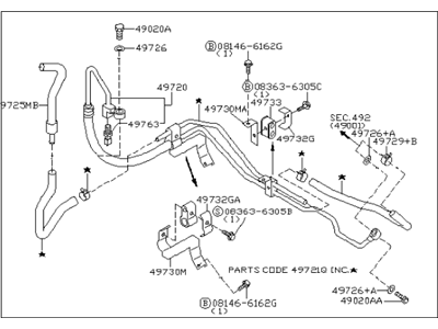 Infiniti 49710-CG205