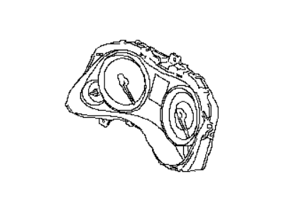 Infiniti M35h Speedometer - 24820-1MA1A