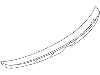 Infiniti Q70L Spoiler - 999J1-Q3KAD