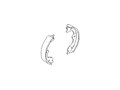 Infiniti Parking Brake Shoe - 44060-WL00J