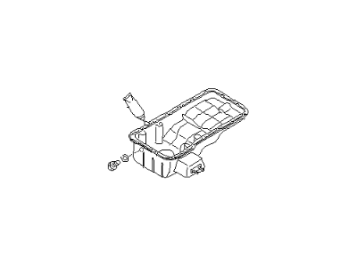 Infiniti 11110-60U10 Oil Pan Assembly