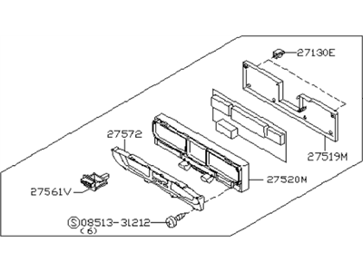 Infiniti 27760-AM607 Amplifier - Control, Air Conditioner