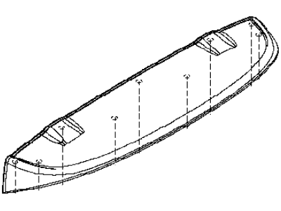 2013 Infiniti QX56 Spoiler - 96030-1LA0A