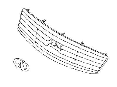 Infiniti G25 Grille - F2310-1NF1A