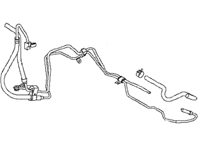 2006 Infiniti M35 Power Steering Hose - 49721-EH000