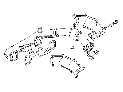 1991 Infiniti M30 Exhaust Manifold - 14002-F6611