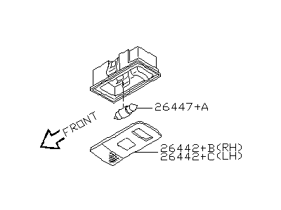 Infiniti 26460-AL500