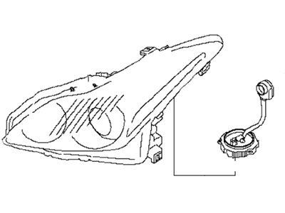 Infiniti 26025-JL00B