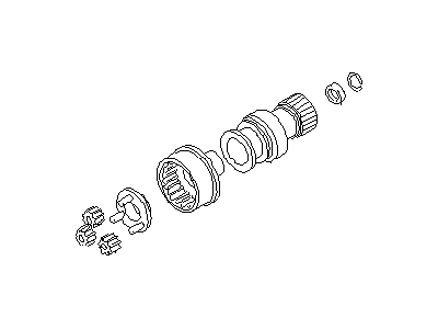 1999 Infiniti Q45 Starter Drive Gear - 23354-60U15