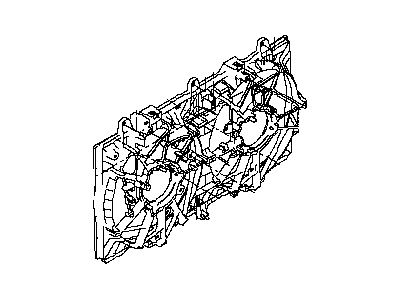 2018 Infiniti Q60 Fan Shroud - 21483-5CF0A