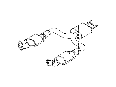 2006 Infiniti Q45 Catalytic Converter - 20020-CR91A