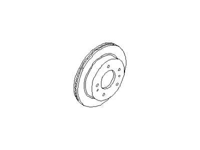 Infiniti J30 Brake Disc - 40206-60U00