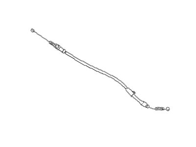 Infiniti 36531-43L00 Cable Assy-Brake,Rear LH