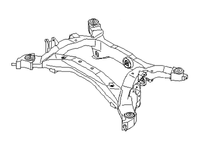 2008 Infiniti M45 Rear Crossmember - 55400-EJ91B