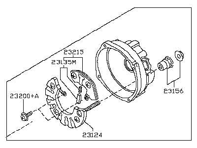 2007 Infiniti M35 Alternator Case Kit - 23127-EG010