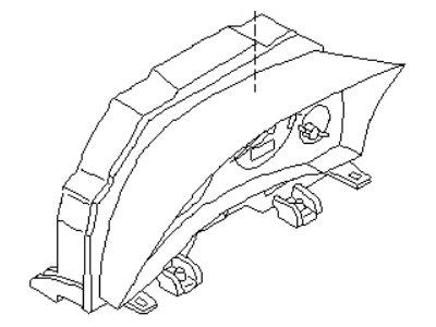 Infiniti 24820-8Y70C Instrument Cluster Speedometer Assembly