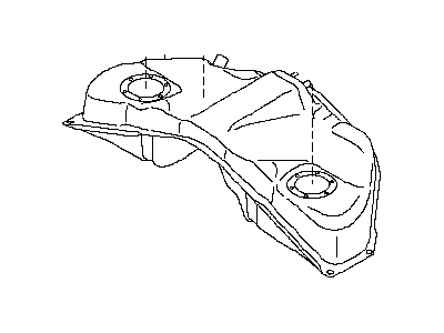Infiniti 17202-1MA0A Tank Assembly - Fuel