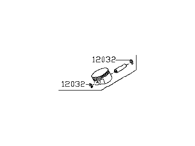 Infiniti QX56 Piston - A2010-1LA0C